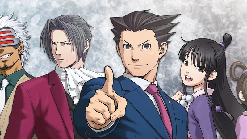 Phoenix Wright: Ace Attorney Trilogy Steam Key Europe, buy with crypto on Genghis