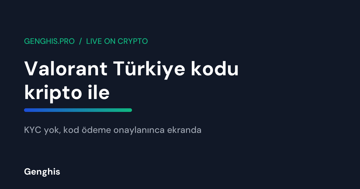 Kripto ile alınan Valorant Türkiye kodu, Türkiye bölgesindeki bir Riot hesabına Valorant Points olarak yükleniyor