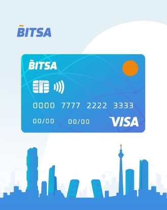 Bitsa EU Prepaid Card, buy with crypto on Genghis