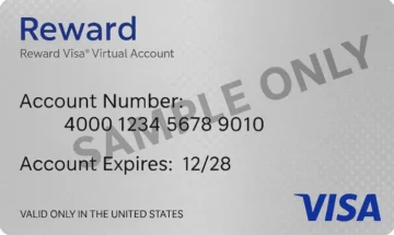 Prepaid Visa Reward USA