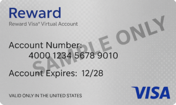 Prepaid Visa Reward USA