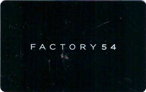 Factory 54 Gift Card Israel, buy with crypto on Genghis