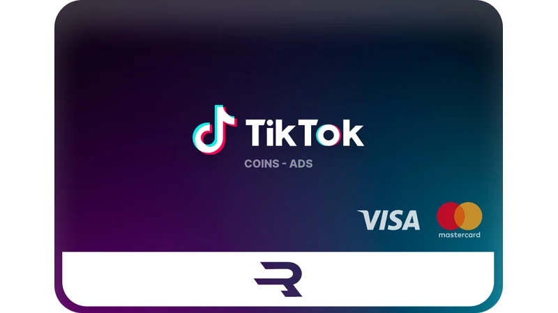 Rewarble TikTok Gift Card EU, buy with crypto on Genghis