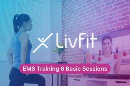 Live Fit UAE EMS Training 6 Basic Sessions – buy with Bitcoin, USDT, ETH and 300+ tokens on GENGHIS