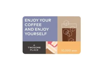 A Twosome Place [투썸플레이스] 1만원권
