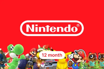 Nintendo Switch Online 12 Month Membership (US) – buy with Bitcoin, USDT, ETH on GENGHIS