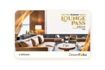 ¥5,941 One-Time Southeast Asia, India and China Airport Region Lounge Acces