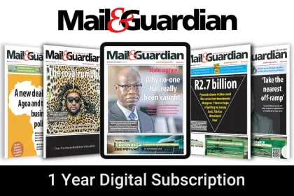 Mail & Guardian 1 Year Subscription (South Africa) – buy with Bitcoin, USDT, ETH and 300+ tokens on GENGHIS