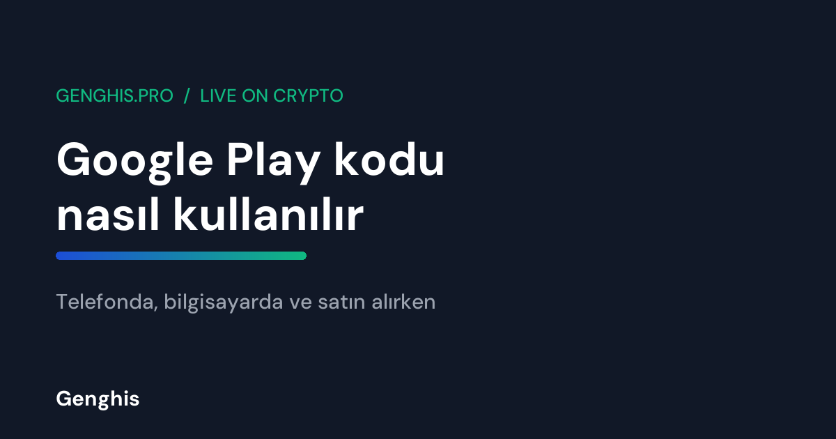 Android telefonda Google Play Kodu kullan ekranı ve yanında Türkiye kodunu kripto ile almak için açık bir kripto cüzdanı